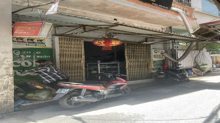 CHO THUÊ MBKD HÀNG ĂN, CÀ PHÊ PHỐ TRUNG KÍNH, 2 TẦNG, 60M2, MT 4M, 13 TRIỆU